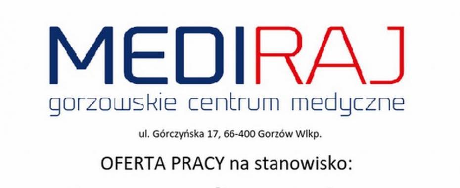 Atrakcyjna praca w dużym Centrum Medycznym!